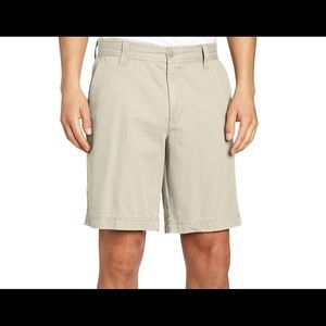 New Mens Izod Khaki Shorts